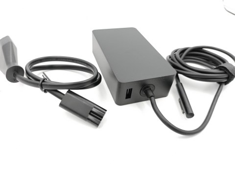 Oryginalny zasilacz Microsoft Surface 127W wtyk magnetic płaski