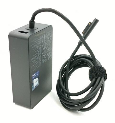 Oryginalny zasilacz Microsoft Surface 127W wtyk magnetic płaski
