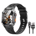 SMARTWATCH ZEGAREK MENU PL ROZMOWY WODOODPORNY IP68 TĘTNO CIŚNIENIE TLEN HD