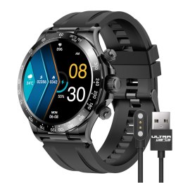 ULTRA SMARTWATCH SPORTOWY MENU PL ROZMOWY TĘTNO CIŚNIENIE TLEN HD SCREEN