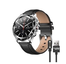 SMARTWATCH ZEGAREK MENU PL SKÓRA WODOODPORNY IP68 TĘTNO CIŚNIENIE TLEN HD