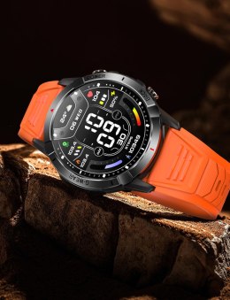 DUŻY SMARTWATCH AMOLED MENU PL WODOODPORNY IP68 TĘTNO CIŚNIENIE TLEN 400mAh