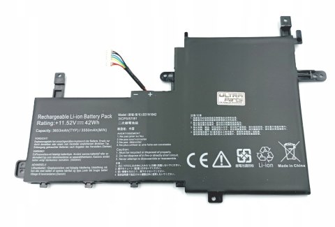 BATERIA DO ASUS B31N1842 3650mAh 42Wh Vivobook K513E M513I S513E V531FA X5