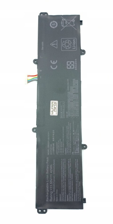 BATERIA DO ASUS B31N1911 C31N1911 42Wh VivoBook V4050F V4050E M4050I X421DA