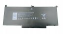 NOWA BATERIA F3YGT do DELL Latitude 7280 7290 7380 7390 7480 7490 60Wh