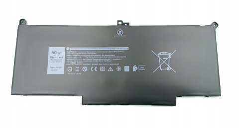 NOWA BATERIA F3YGT do DELL Latitude 7280 7290 7380 7390 7480 7490 60Wh