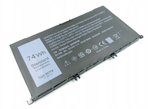NOWA BATERIA do DELL 357F9 71JF4 0GFJ6 71JF4 071JF4 6666mAh 74Wh 11.1V