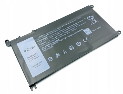 NOWA BATERIA do DELL WDX0R 3CRH3 T2JX4 0T2JX4 0Y3F7Y 8YPRW CYMGM 3700mah
