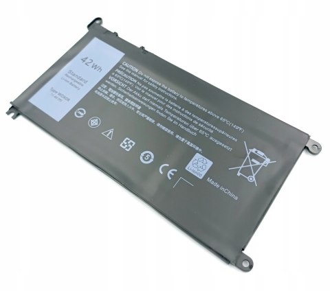 NOWA BATERIA do DELL WDX0R 3CRH3 T2JX4 0T2JX4 0Y3F7Y 8YPRW CYMGM 3700mah