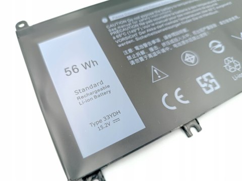 WYDAJNA BATERIA do DELL 33YDH W7NKD 7FHHV Inspiron 3579 3779 5587 3700mAh