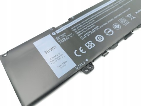 WYDAJNA BATERIA do DELL F62G0 39DY5 TXWRR 39DY5 RPJC3 039DY5 0RPJC3 38Wh