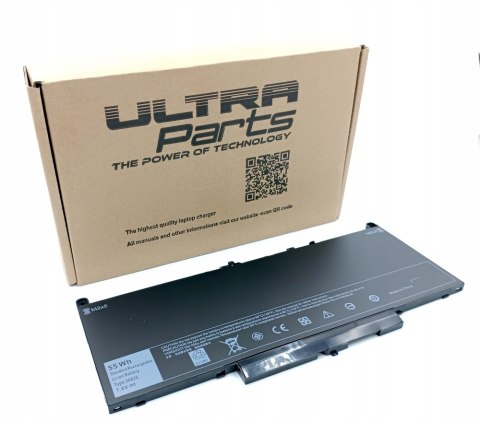 WYDAJNA BATERIA do DELL J60J5 GG4FM MC34Y 242WD 1W2Y2 7CJRC 7.6V 55Wh