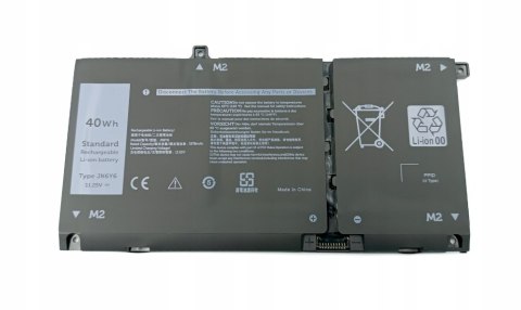 WYDAJNA BATERIA do DELL JK6Y6 C5KG6 CF5RH 3KN6W 5NDNH 11.25V 40Wh