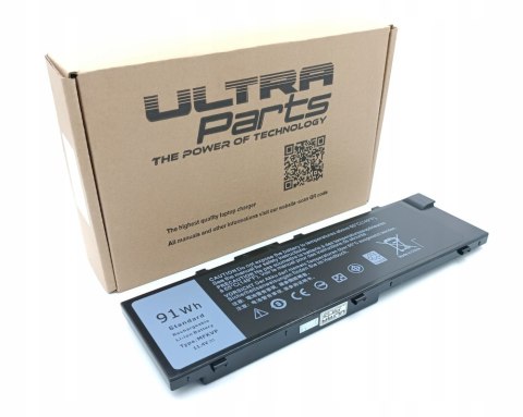 WYDAJNA BATERIA do DELL MFKVP T05W1 1G9VM GR5D3 RDYCT TWCPG 11.4V 91Wh
