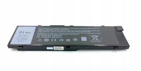 WYDAJNA BATERIA do DELL MFKVP T05W1 1G9VM GR5D3 RDYCT TWCPG 11.4V 91Wh