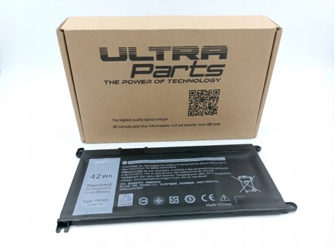 WYDAJNA BATERIA do DELL YRDD6 1VX1H VM732 FDRHM 3800 mAh 42Wh 11.1V