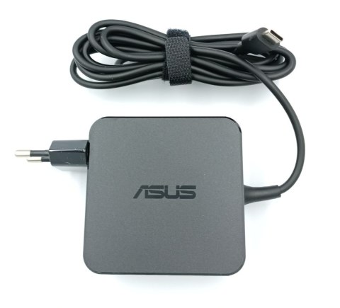 ORYGINALNY ZASILACZ ŁADOWARKA ASUS 65W wtyk USB-C ORYGINALNY ZASILACZ ŁADOWARKA ASUS 65W wtyk USB-C
